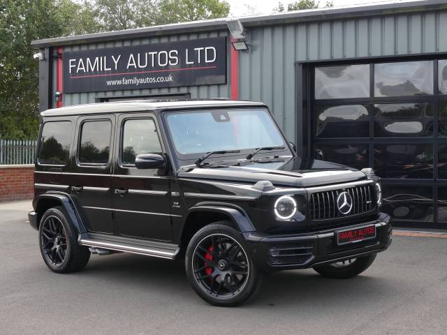 Mercedes-Benz G Class 4.0 G63 5dr 9G-Tronic Estate Petrol BLACK