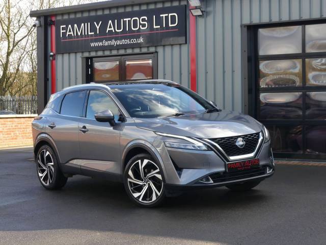 Nissan Qashqai 1.3 DiG-T MH 158 Tekna+ 5dr Xtronic Hatchback Petrol GREY